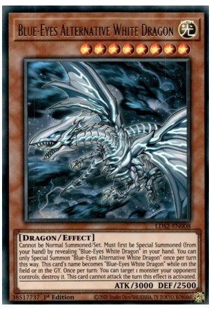 Blue-Eyes Alternative White Dragon - LDS2-EN008 - Ultra Rare