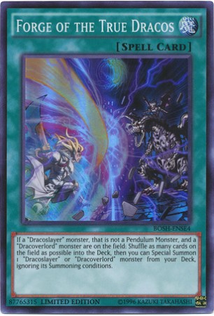 Forge of the True Dracos - BOSH-ENSE4 - Super Rare