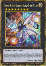 Number 38: Hope Harbinger Dragon Titanic Galaxy - PGL3-EN008 - Gold Secret Rare