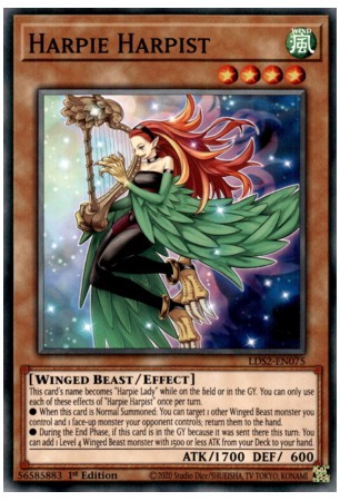Harpie Harpist - LDS2-EN075 - Common