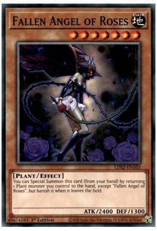 Fallen Angel of Roses - LDS2-EN103 - Common
