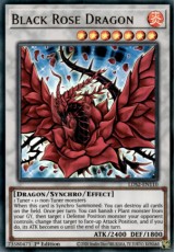 Black Rose Dragon (Blue) - LDS2-EN110 - Ultra Rare