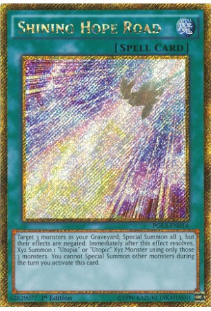 Shining Hope Road - PGL3-EN014 - Gold Secret Rare