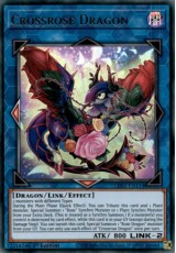 Crossrose Dragon (Blue) - LDS2-EN114 - Ultra Rare