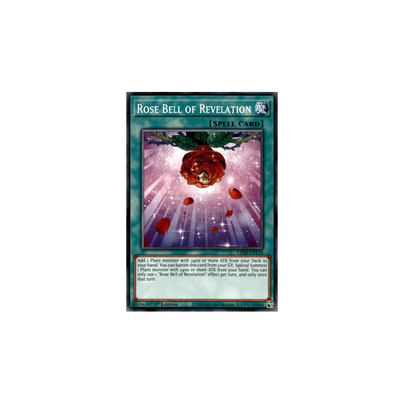 Rose Bell Of Revelation LDS2 EN118 Common Duelshop