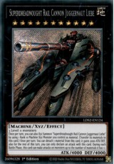 Superdreadnought Rail Cannon Juggernaut Liebe - LDS2-EN124 - Secret Rare