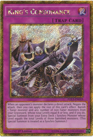 King's Consonance - PGL3-EN019 - Gold Secret Rare