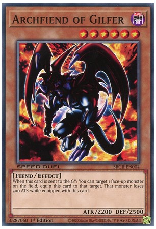 Archfiend of Gilfer - SBCB-EN004 - Common