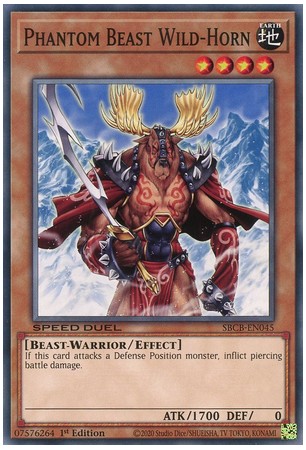 Phantom Beast Wild-Horn - SBCB-EN045 - Common