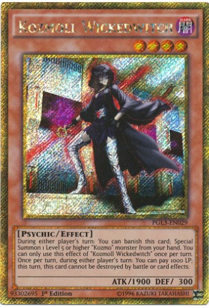 Kozmoll Wickedwitch - PGL3-EN029 - Gold Secret Rare