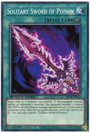 Solitary Sword of Poison - SBCB-EN078 - Common