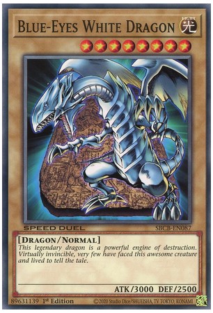 Blue-Eyes White Dragon - SBCB-EN087 - Common