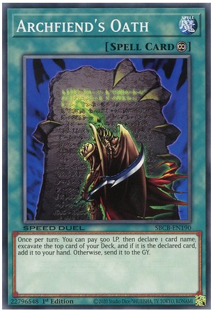 Archfiend's Oath - SBCB-EN190 - Common