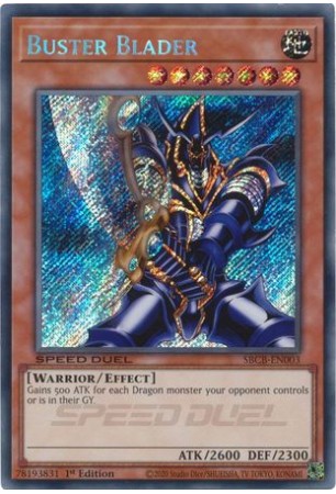 Buster Blader - SBCB-EN003 - Secret Rare