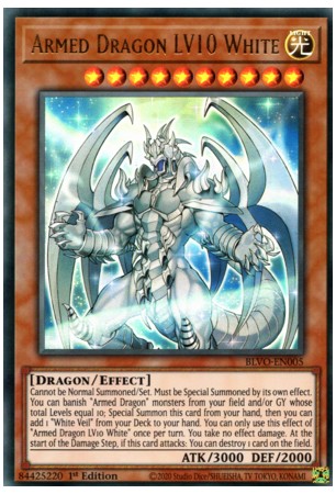 Armed Dragon LV10 White - BLVO-EN005 - Ultra Rare