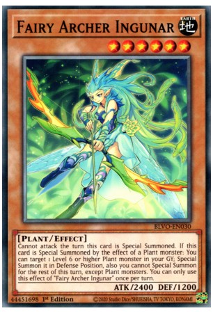 Fairy Archer Ingunar - BLVO-EN030 - Common