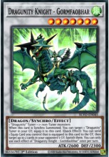Dragunity Knight - Gormfaobhar - BLVO-EN045 - Super Rare