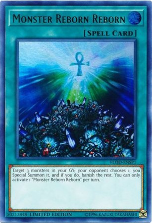 Monster Reborn Reborn - FLOD-ENSP1 - Ultra Rare