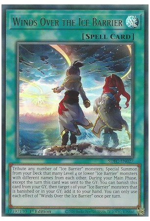 Winds Over the Ice Barrier - SDFC-EN027 - Ultra Rare