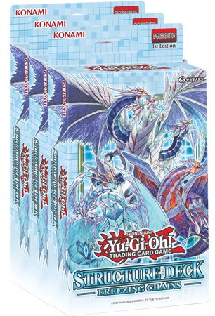 3x Yu-Gi-Oh! Deck Estrutural - Correntes Glaciais (3 unidades)