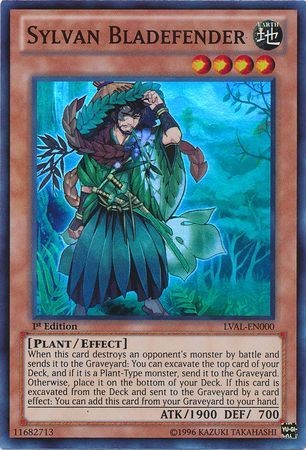 Sylvan Bladefender - LVAL-EN000 - Super Rare