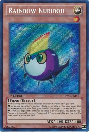 Rainbow Kuriboh - LVAL-EN004 - Secret Rare