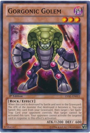 Gorgonic Golem - LVAL-EN011 - Common