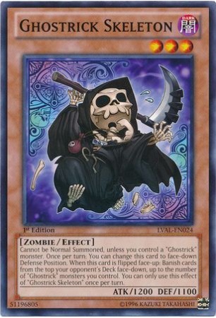 Ghostrick Skeleton - LVAL-EN024 - Common
