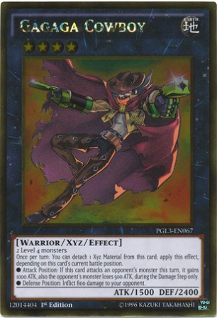 Gagaga Cowboy - PGL3-EN067 - Gold Rare