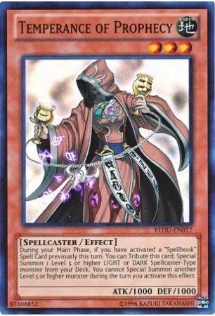 Temperance of Prophecy - REDU-EN017 - Super Rare