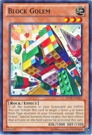 Block Golem - REDU-EN035 - Common