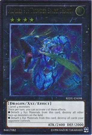 Number 91: Thunder Spark Dragon - REDU-EN098 - Ultimate Rare