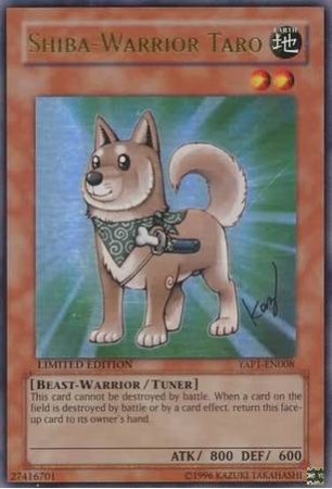 Shiba-Warrior Taro - YAP1-EN008 - Ultra Rare