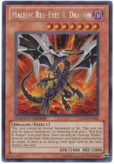 Malefic Red-Eyes Black Dragon - YMP1-EN001 - Secret Rare