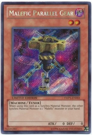 Malefic Parallel Gear - YMP1-EN003 - Secret Rare