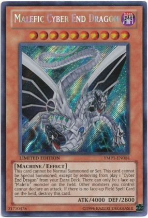 Malefic Cyber End Dragon - YMP1-EN004 - Secret Rare