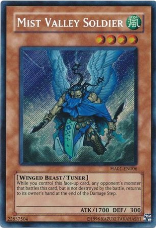 Mist Valley Soldier - HA01-EN006 - Secret Rare