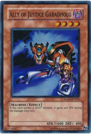 Ally of Justice Garadholg - HA01-EN015 - Super Rare