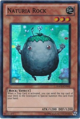 Naturia Rock - HA02-EN002 - Super Rare