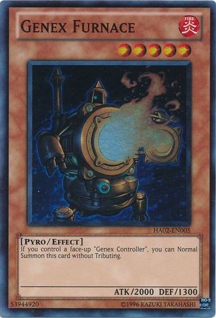 Genex Furnace - HA02-EN005 - Super Rare