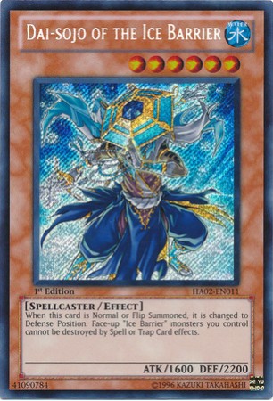 Dai-sojo of the Ice Barrier - HA02-EN011 - Secret Rare