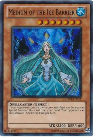 Medium of the Ice Barrier - HA02-EN012 - Super Rare