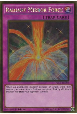 Radiant Mirror Force - PGL3-EN093 - Gold Rare