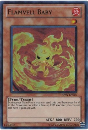 Flamvell Baby - HA02-EN016 - Super Rare