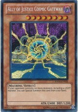 Ally of Justice Cosmic Gateway - HA02-EN022 - Secret Rare