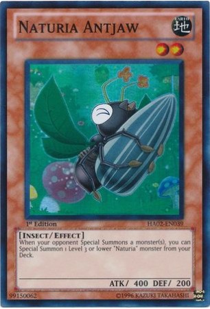 Naturia Antjaw - HA02-EN039 - Super Rare