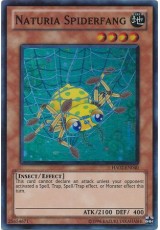 Naturia Spiderfang - HA02-EN040 - Super Rare