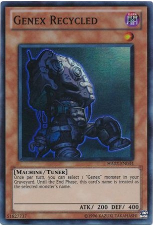 Genex Recycled - HA02-EN044 - Super Rare