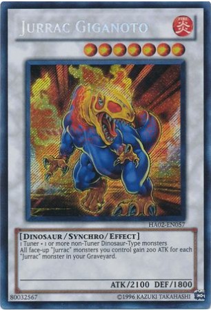 Jurrac Giganoto - HA02-EN057 - Secret Rare