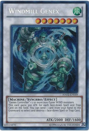 Windmill Genex - HA02-EN059 - Secret Rare